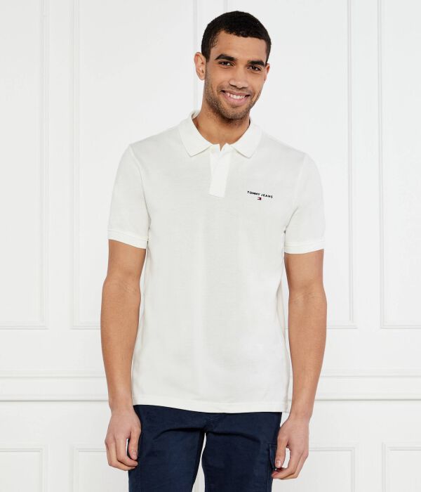 

Рубашка поло Regular fit Tommy Jeans, белый