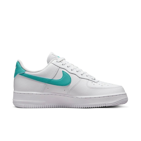 Кроссовки air force 1 '07 'white washed teal' Nike, белый — фото 2
