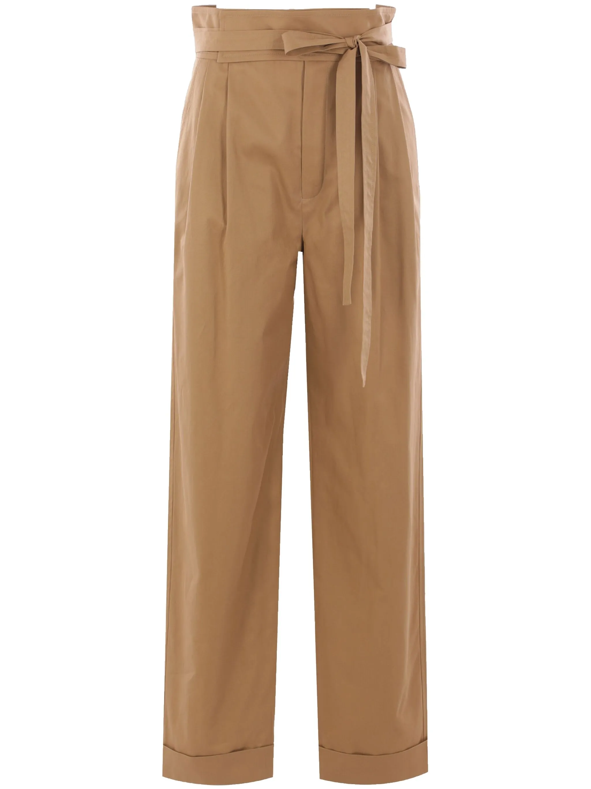 

Брюки с карманами Saint Laurent, коричневый