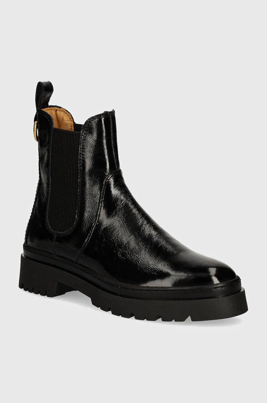 

Кожаные ботинки челси Gant Aligrey, черный