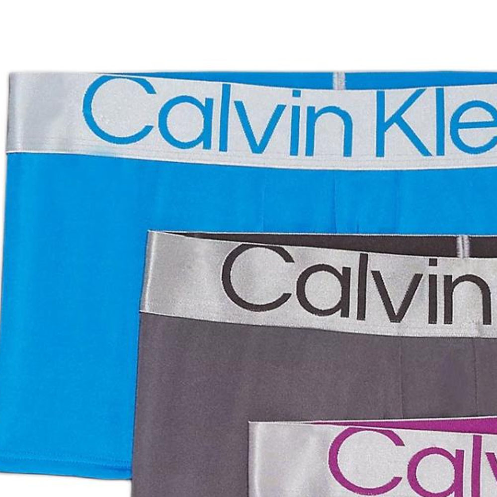 Мужские трусы, европейская версия, комплект из 3 штук, разные цвета Calvin Klein, 3 pack (mixed color) — фото 3