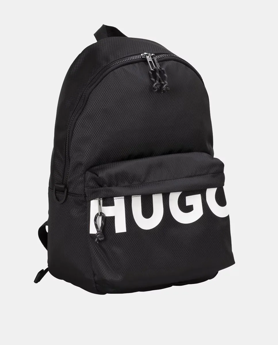 

Рюкзак с логотипом Hugo, черный