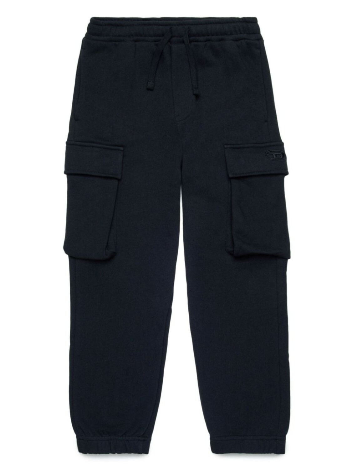 

Брюки Diesel Kids с вышитым логотипом, черный