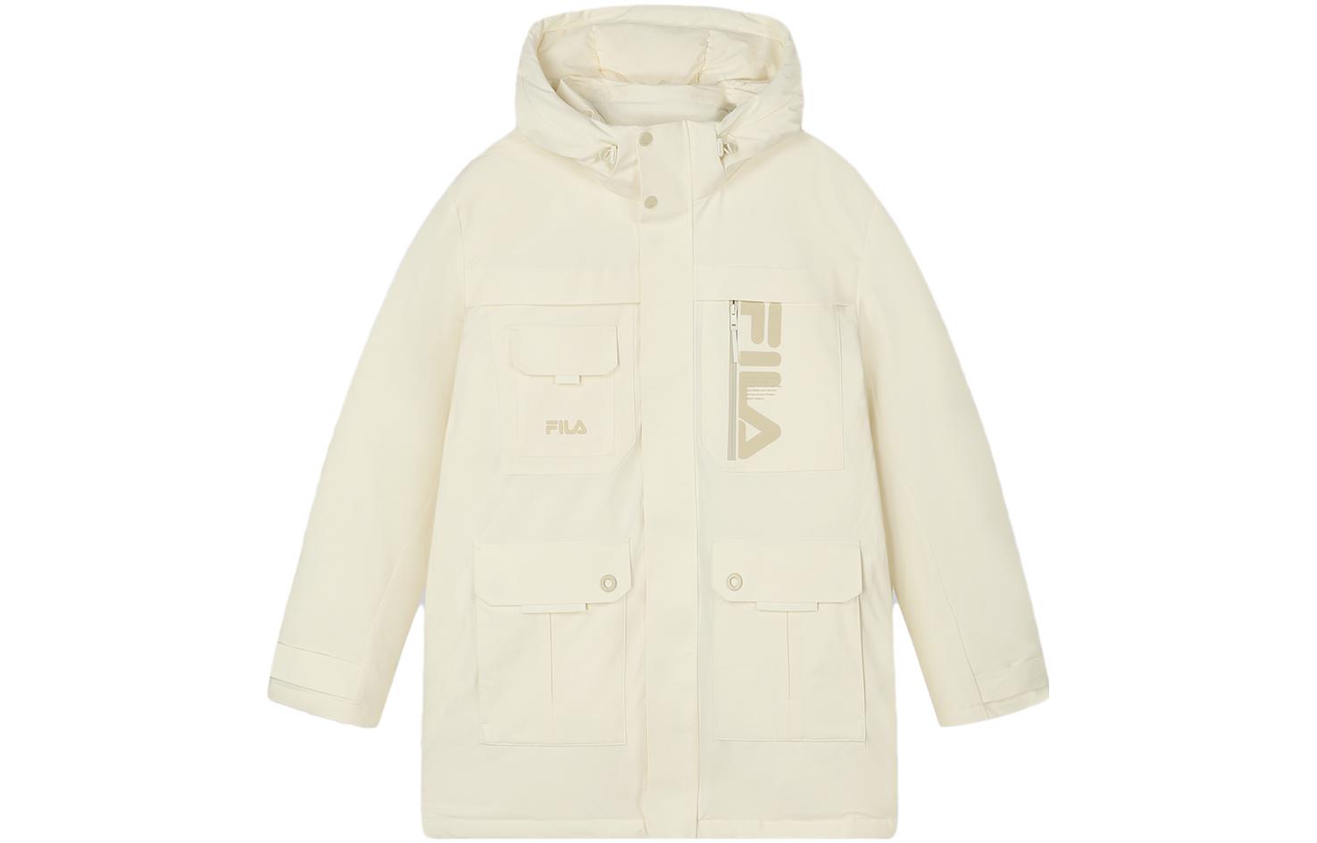 

FILA Мужская пуховая куртка мягкая белая, Feather Soft White