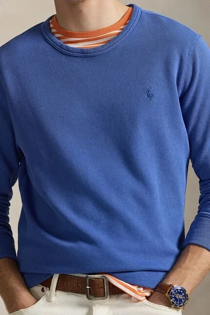Худи Polo Ralph Lauren, синий — фото 3