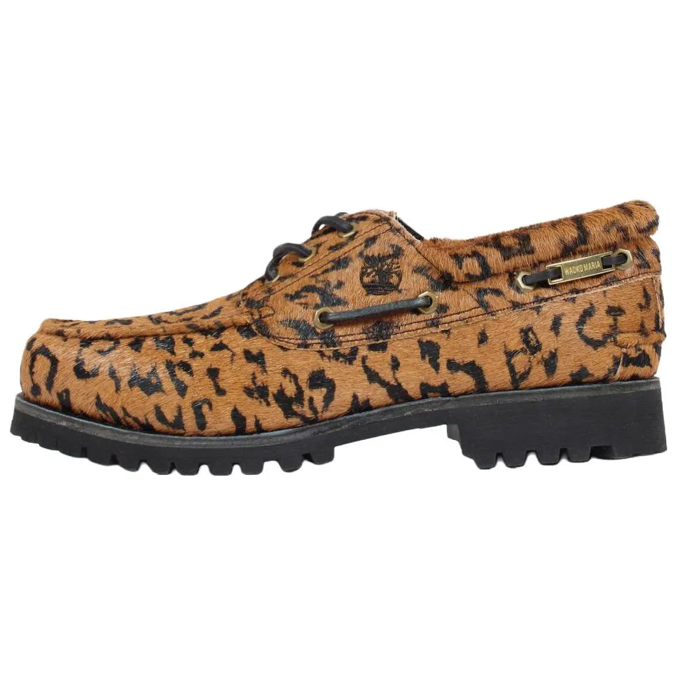 Туфли-лодочки 3 Eye Timberland Leopard Brown