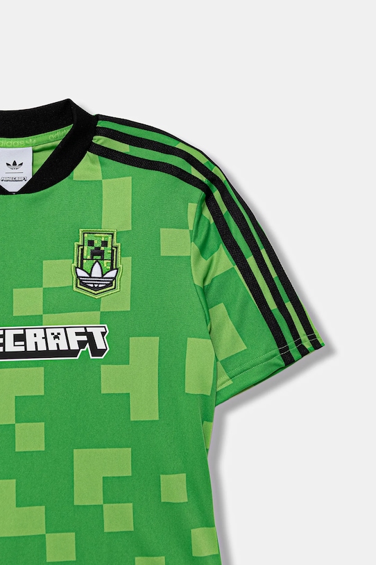Детская футболка MINECRAFT Adidas Originals, зеленый — фото 3