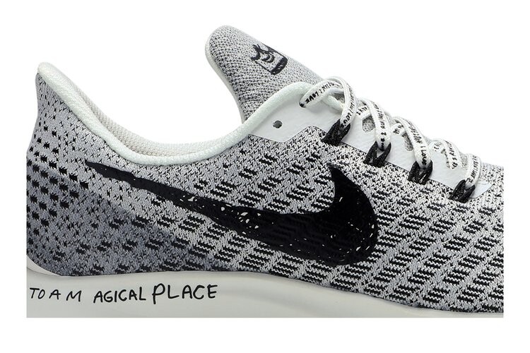 Кроссовки Nike Nathan Bell x Air Zoom Pegasus 35 'Childhood', белый — фото 2