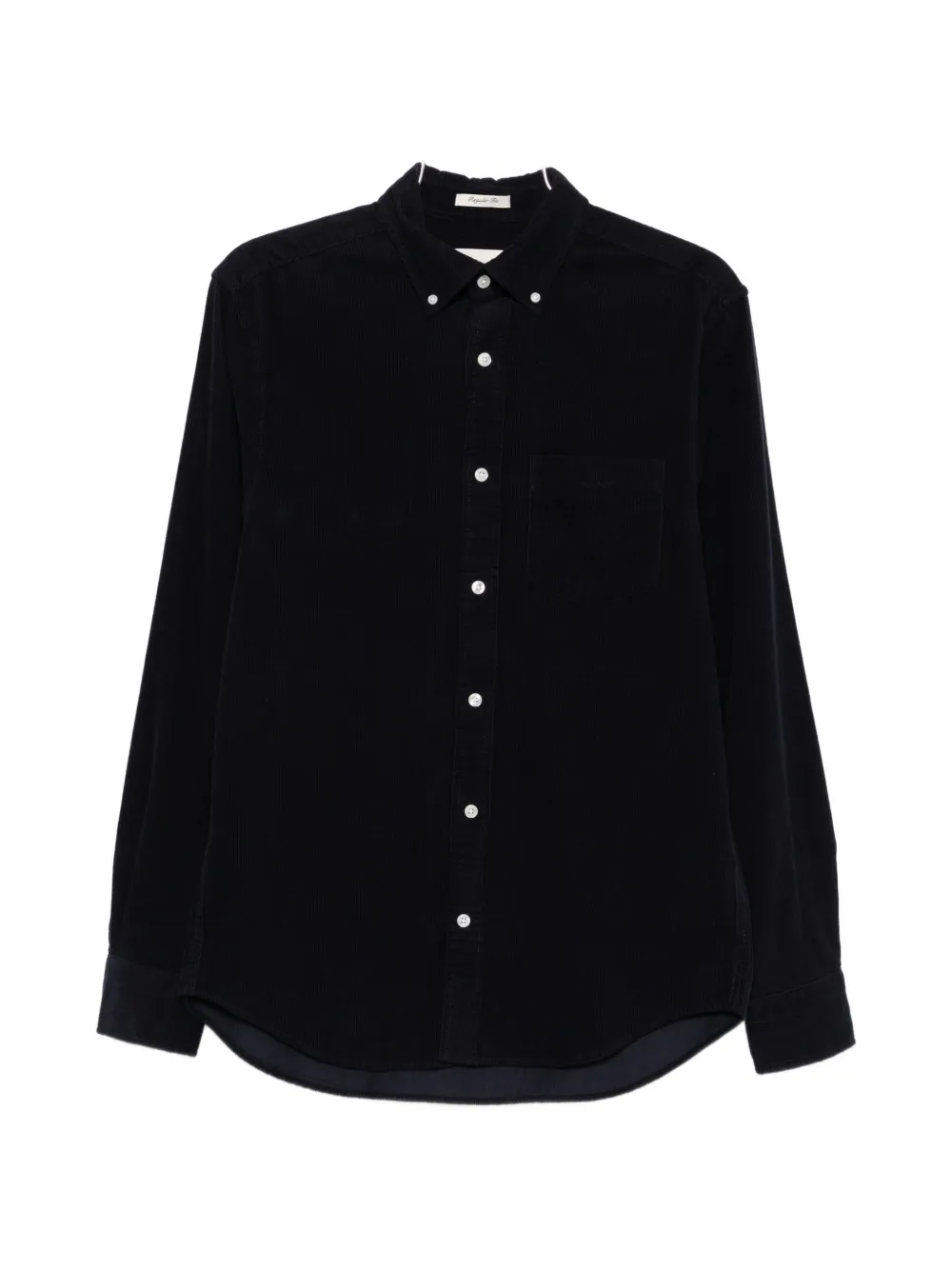 

Вельветовая рубашка с нагрудным карманом Gant, синий