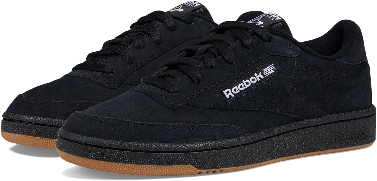 

Кроссовки Reebok Club C 85 для мужчин и женщин, белый/черный