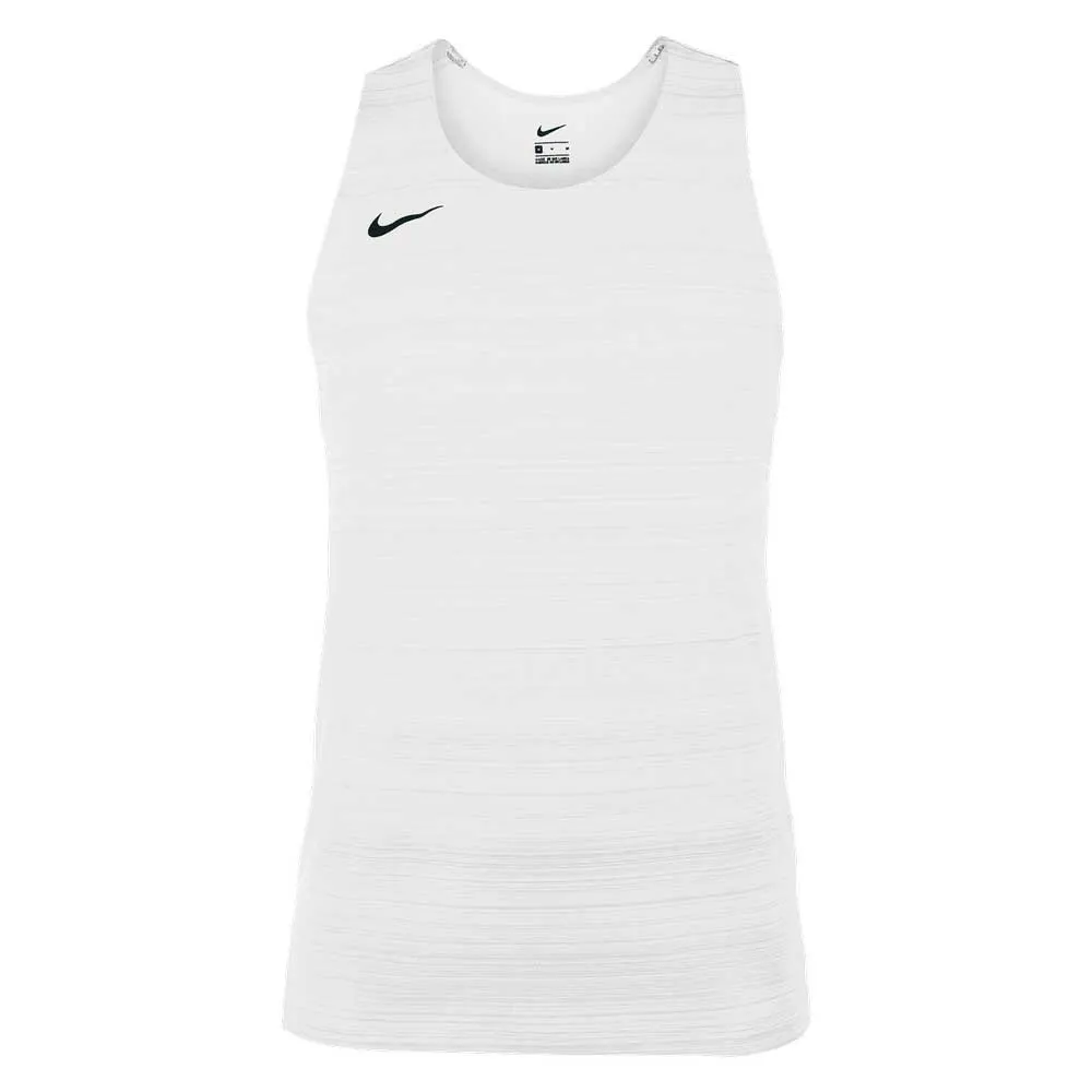 

Футболка без рукавов спортивная Nike Stock Dry Miler, белый