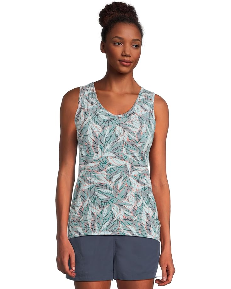 

Топ Royal Robbins Featherweight Tank, цвет Pacific Blue Presidio Print