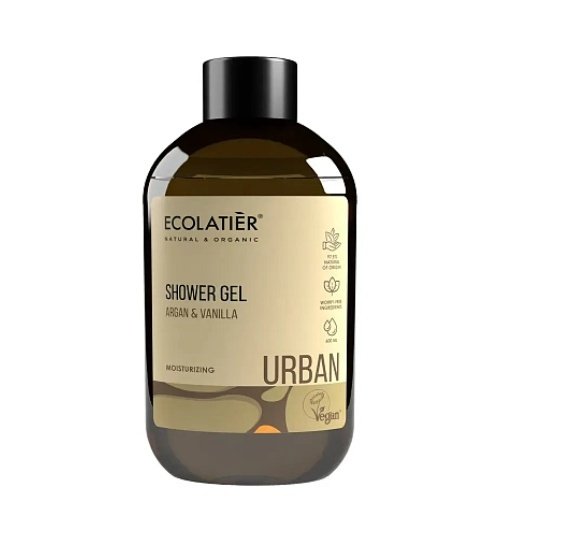 

Ecolatier, Гель для душа, Аргана и Ваниль, 600 мл