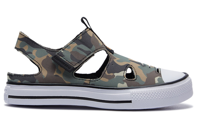 Сандалии Converse Chuck Taylor All Star Superplay Sandal 'Black Green', зеленый — фото 2