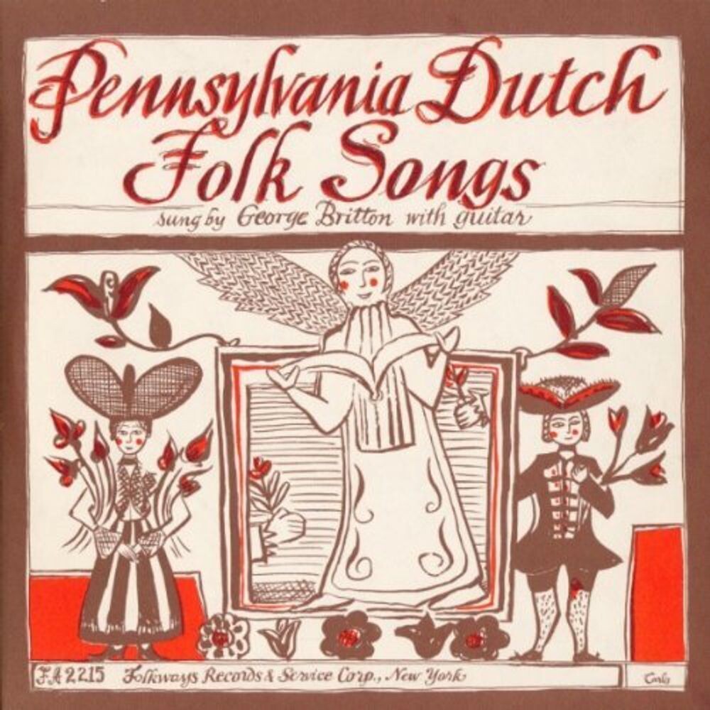 

Диск CD Pennsylvania Dutch Folk Songs - Various Artists