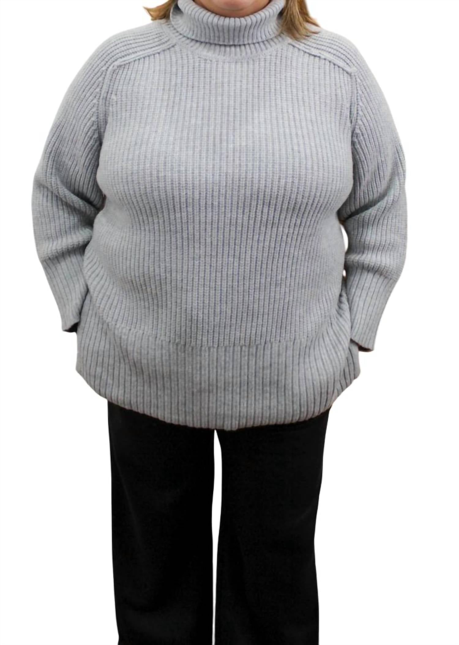 

Норма водолазка в сером цвете SKIES ARE BLUE, серый