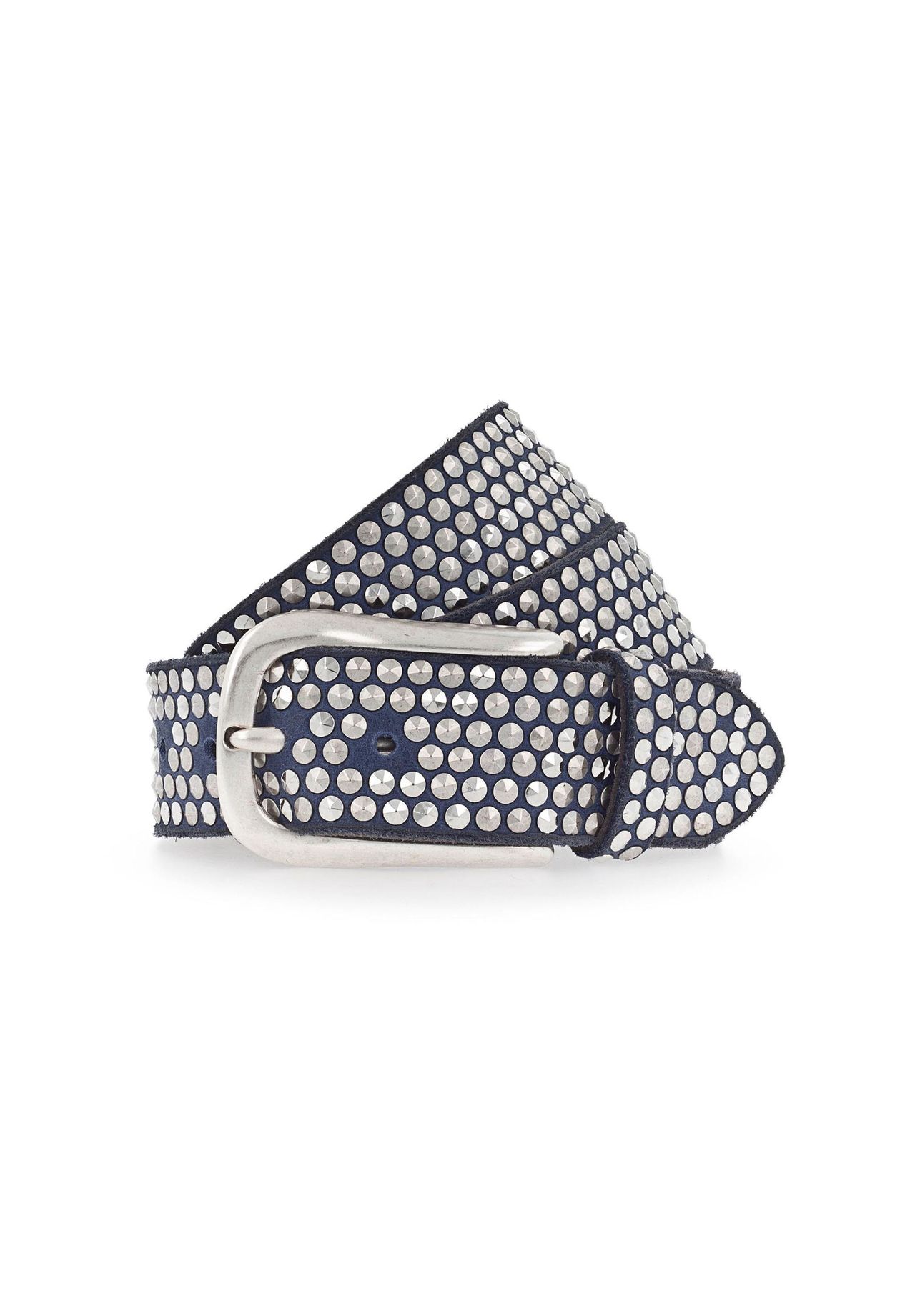 

Ремень с шипами I кожаный B.BELT, цвет Dunkles Jeans Blau