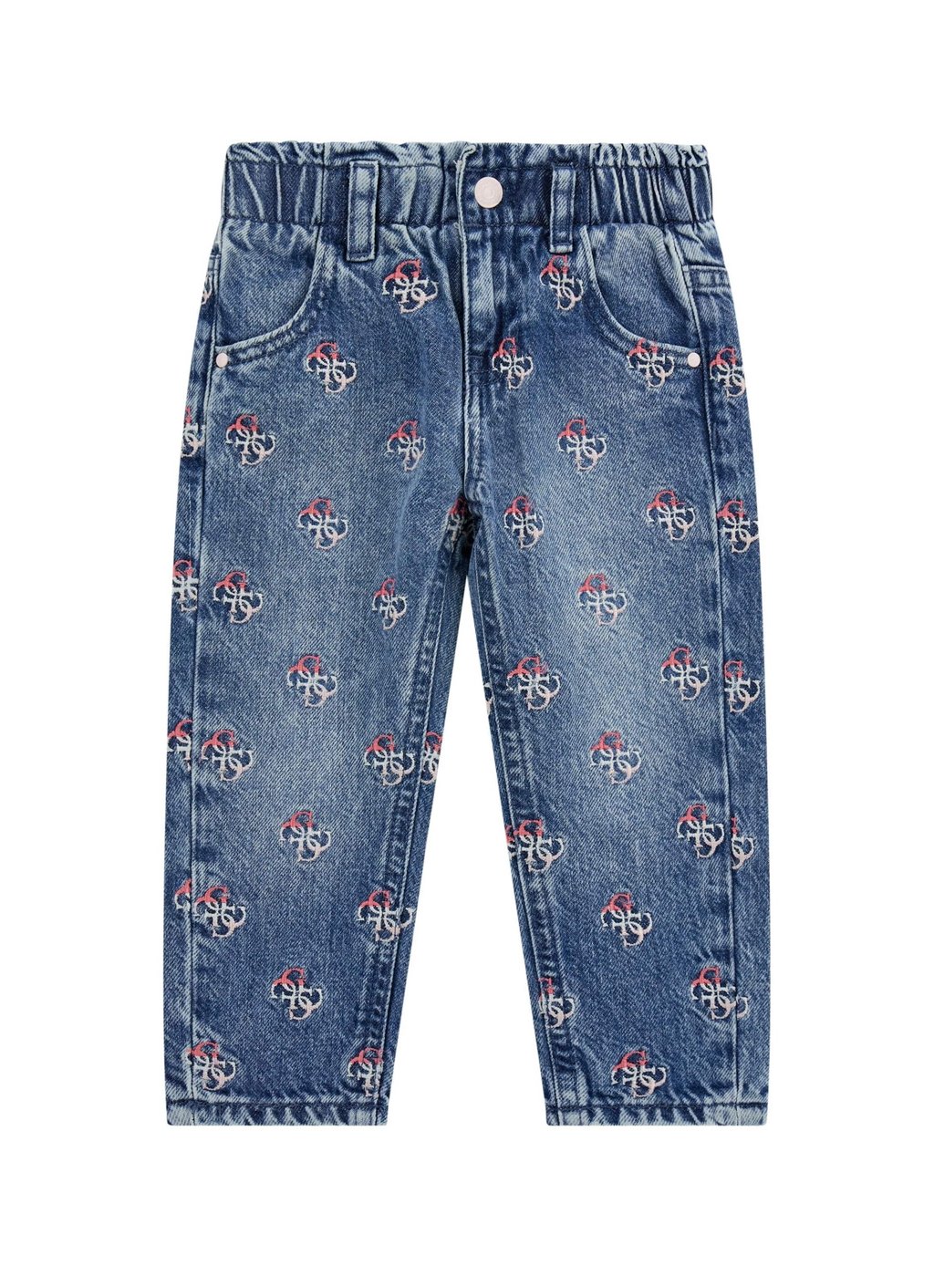 

Джинсы ALLOVER STICKEREI Guess, синий