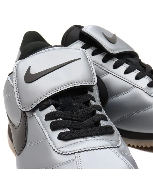 Кроссовки NIKE CORTEZ SE с съемным язычком серые — фото 4