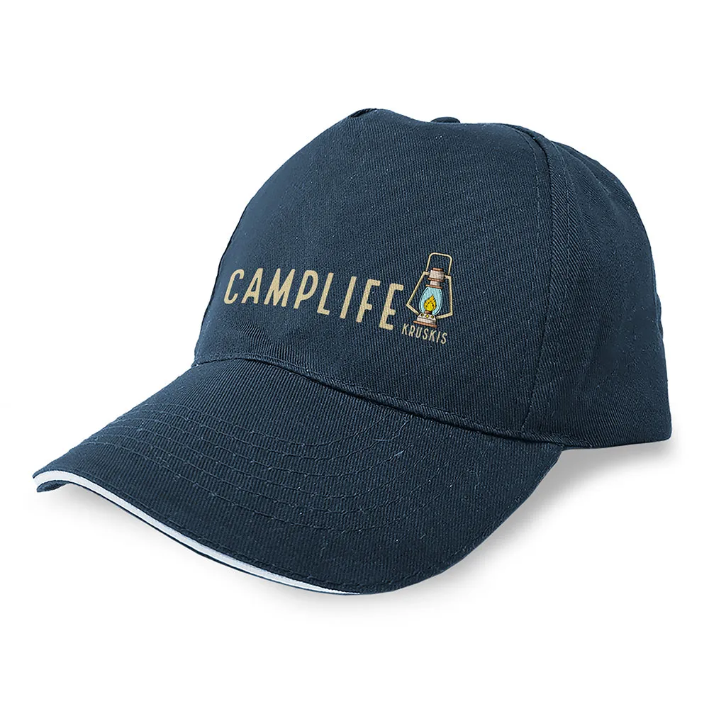 

Бейсболка Kruskis Camplife, синий