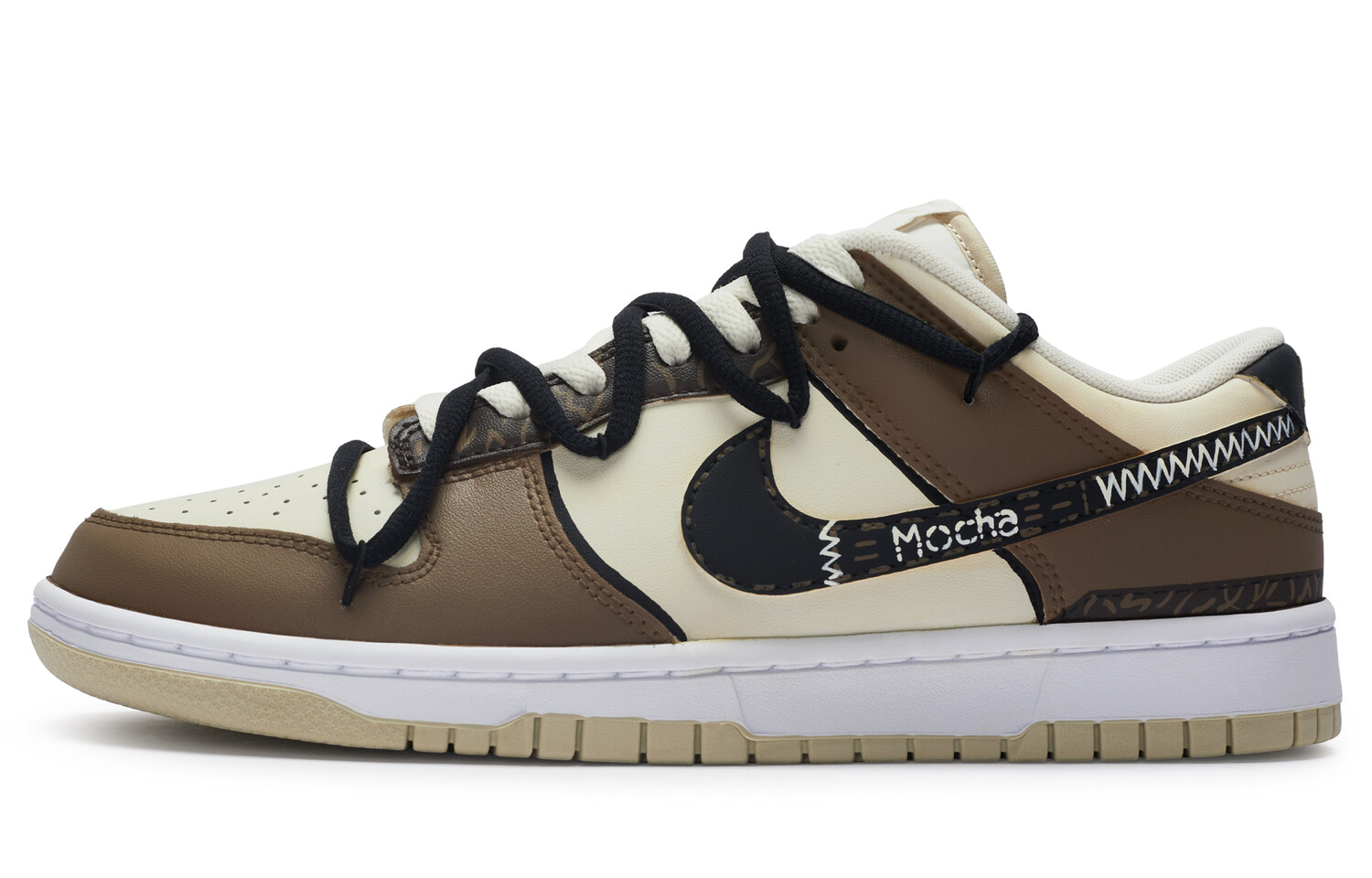 

Кроссовки Nike Dunk Skateboard Shoes Men Low-Top Beige