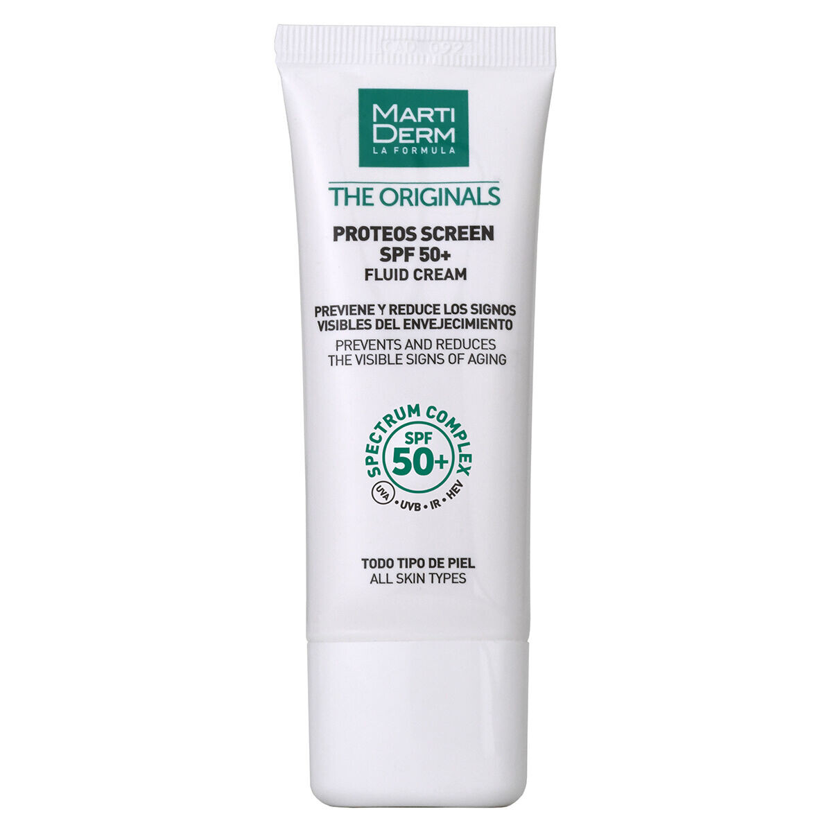 

Крем для лица с солнцезащитным фактором spf50 Martiderm The Originals Proteos Screen Spf50+, 40 мл