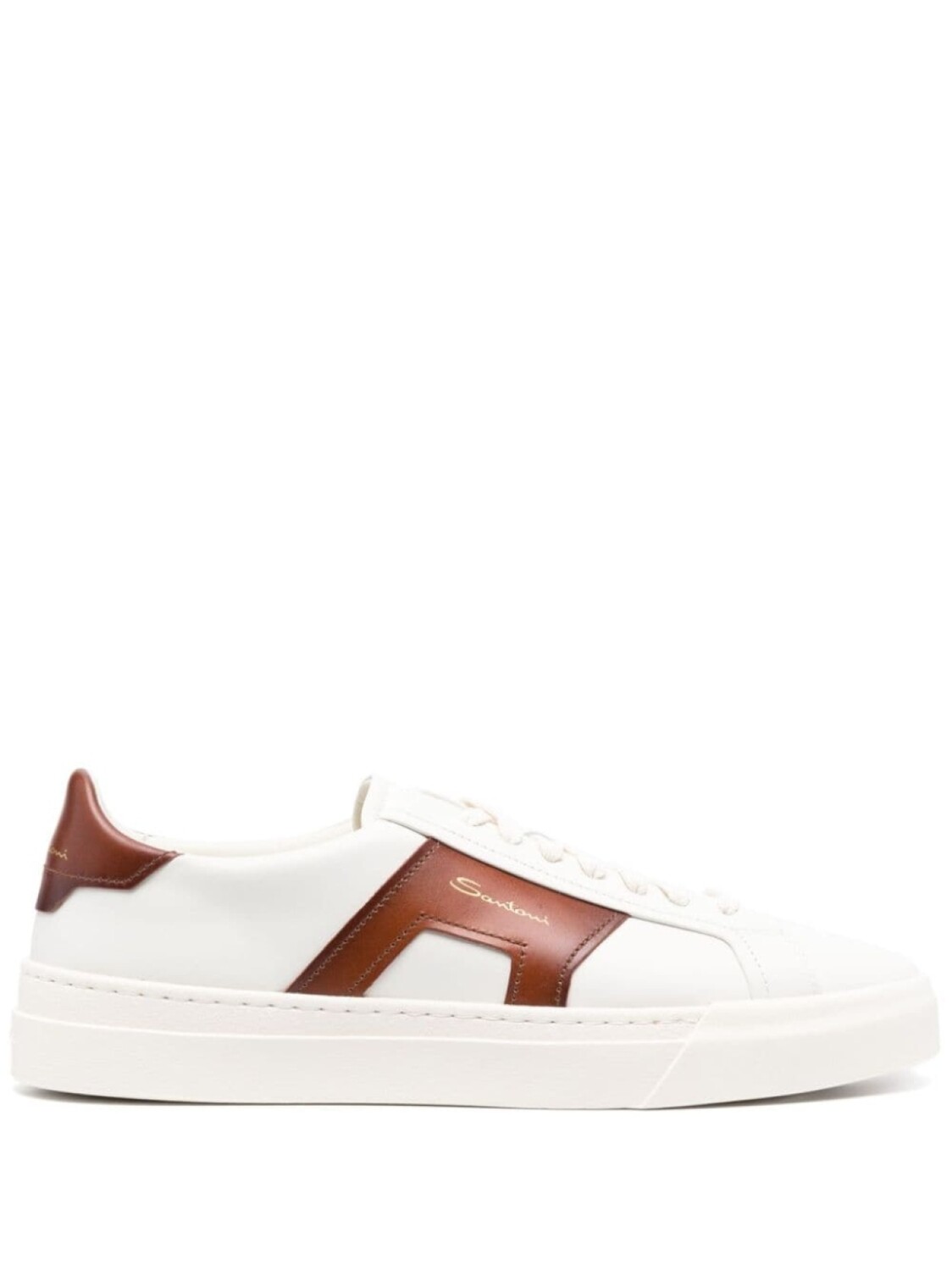

Santoni кеды Double Buckle, белый