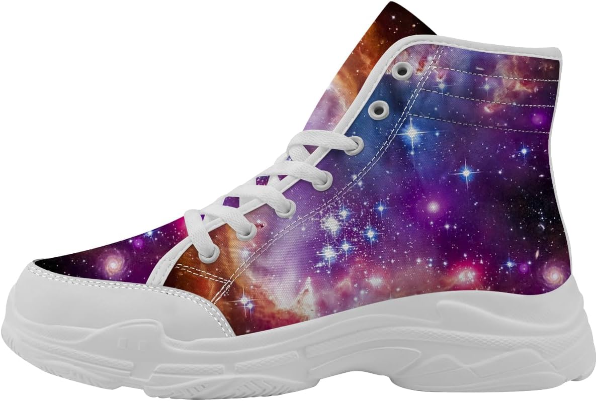 

Кроссовки Quorax Galaxy для женщин и мужчин, высокие тканевые с шнуровкой, коричневый