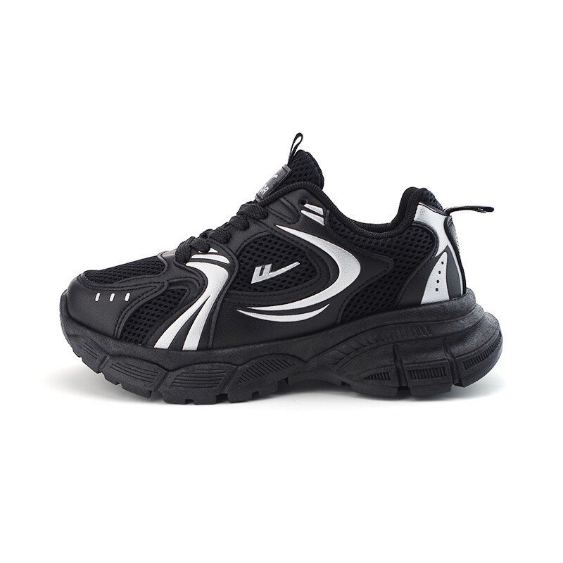 

Кроссовки WARRIOR Chunky Sneakers Women's Low-top Gray, черный