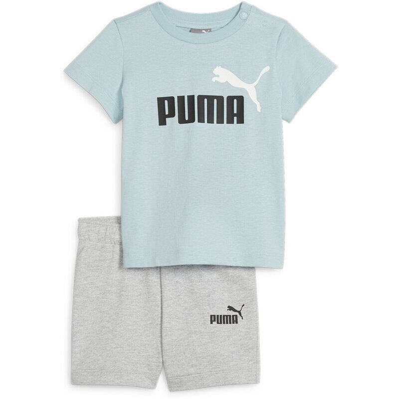 

Спортивный костюм: футболка, шорты, мини-коты Puma, бирюзовый