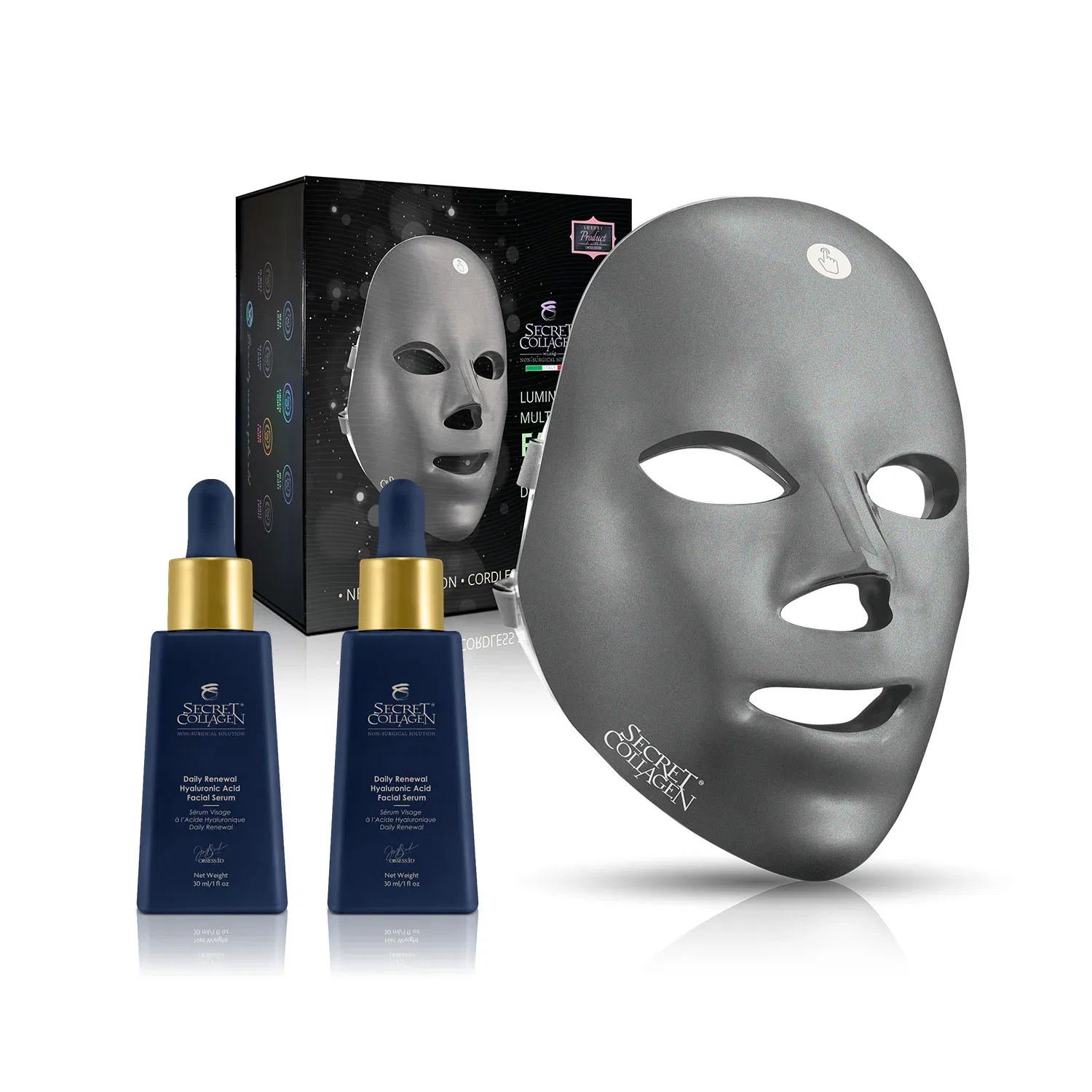 Устройство для введения сыворотки для лица Secret Collagen, 1 Oz