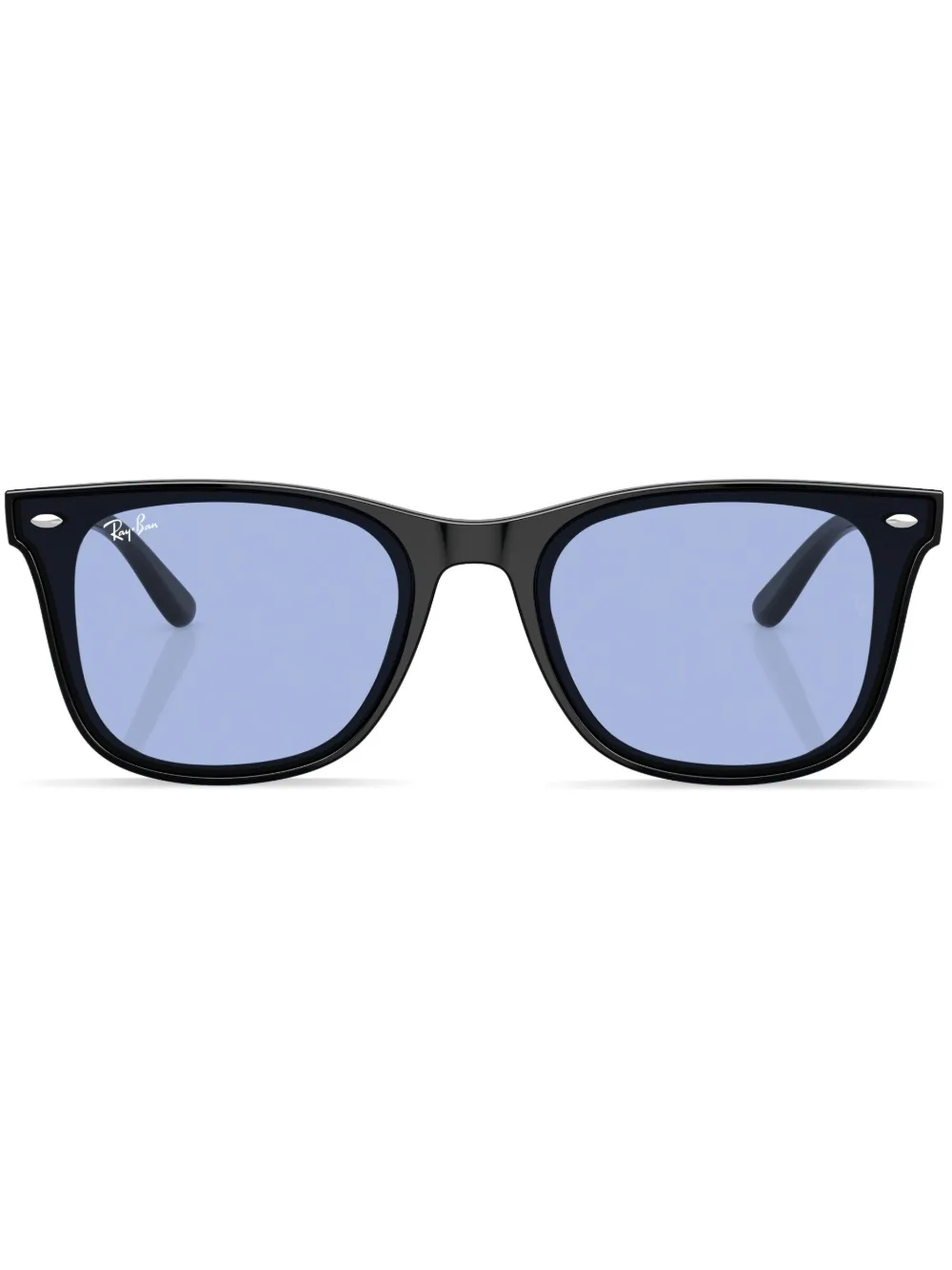 

Солнцезащитные очки в квадратной оправе с логотипом Ray-Ban, черный