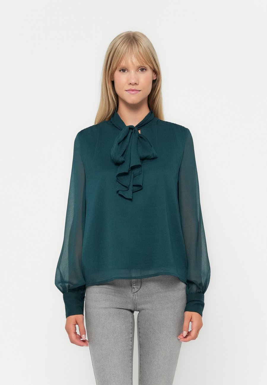 

Блуза VILA VIFALIA TIE NECK, Ponderosa Pine/Dark Green