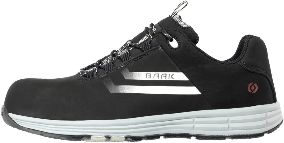 Спортивные кроссовки BAAK Light Rob S3 ESD Low, черный/серый