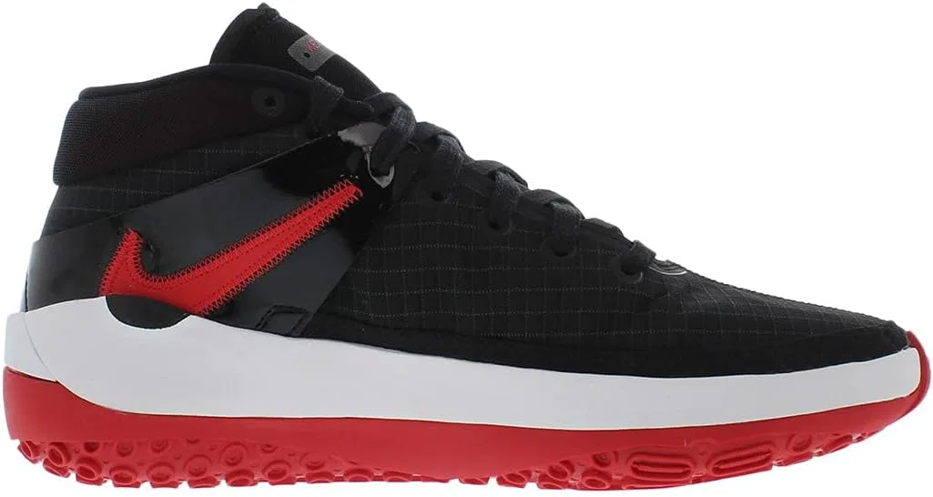 Мужские кроссовки Nike KD13, светло-кремовый, ярко-оранжевый — фото 2