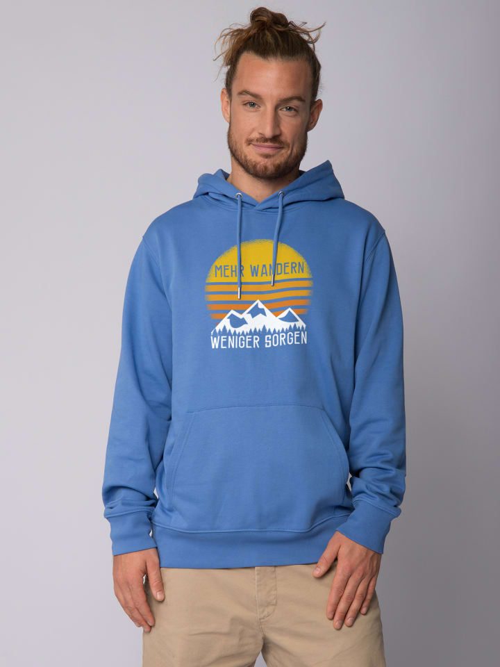 

Толстовка wat Apparel Sweatshirt Mehr Wandern, цвет Bright Blue