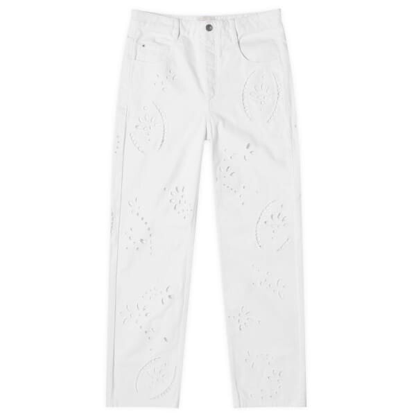 

Ирина вышитые джинсы Isabel Marant, белый