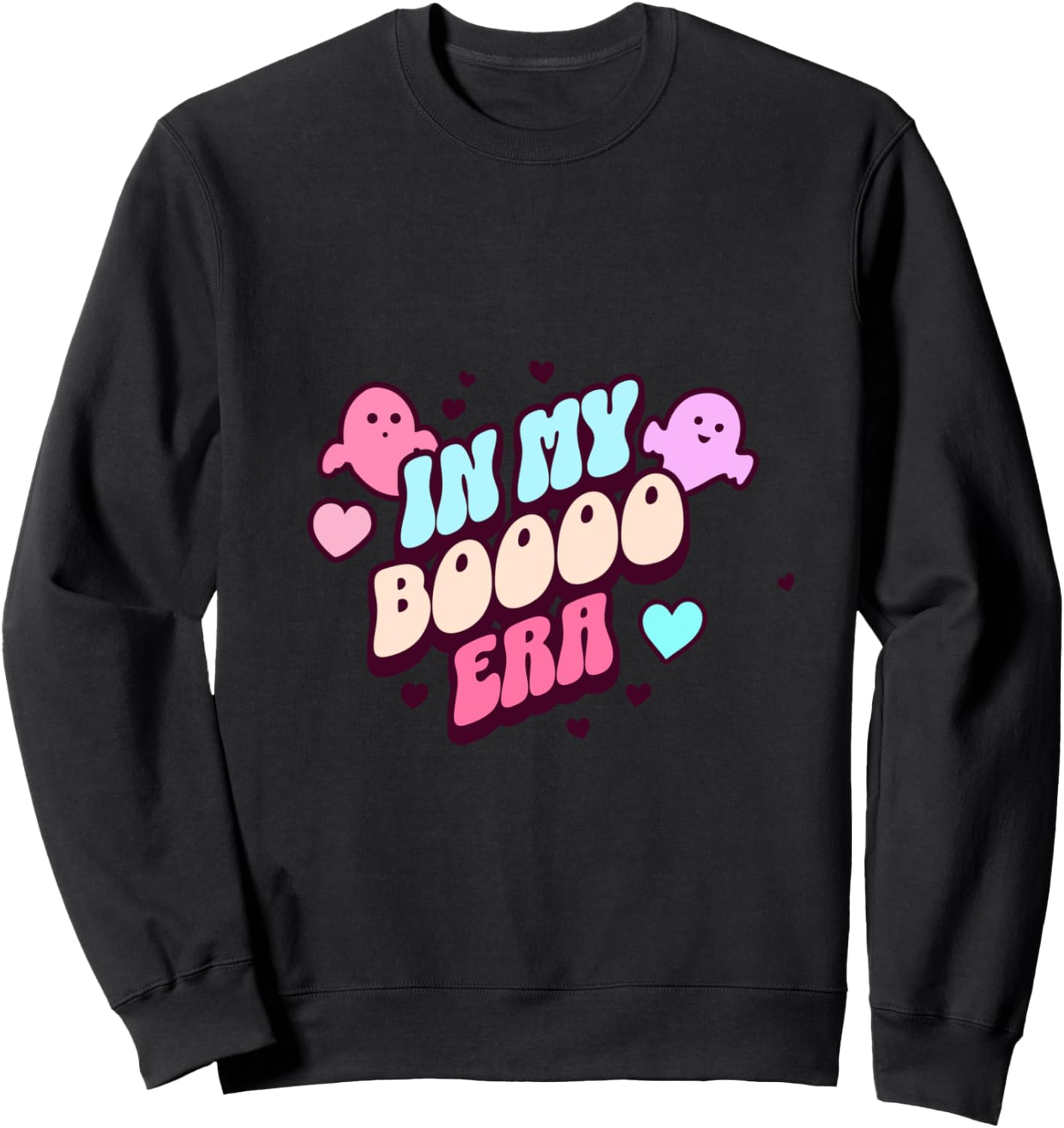 

Милая толстовка на Хэллоуин с изображением призрака из серии In My Boo Era для женщин, мужчин и детей Funny Spooky Halloween Co., черный