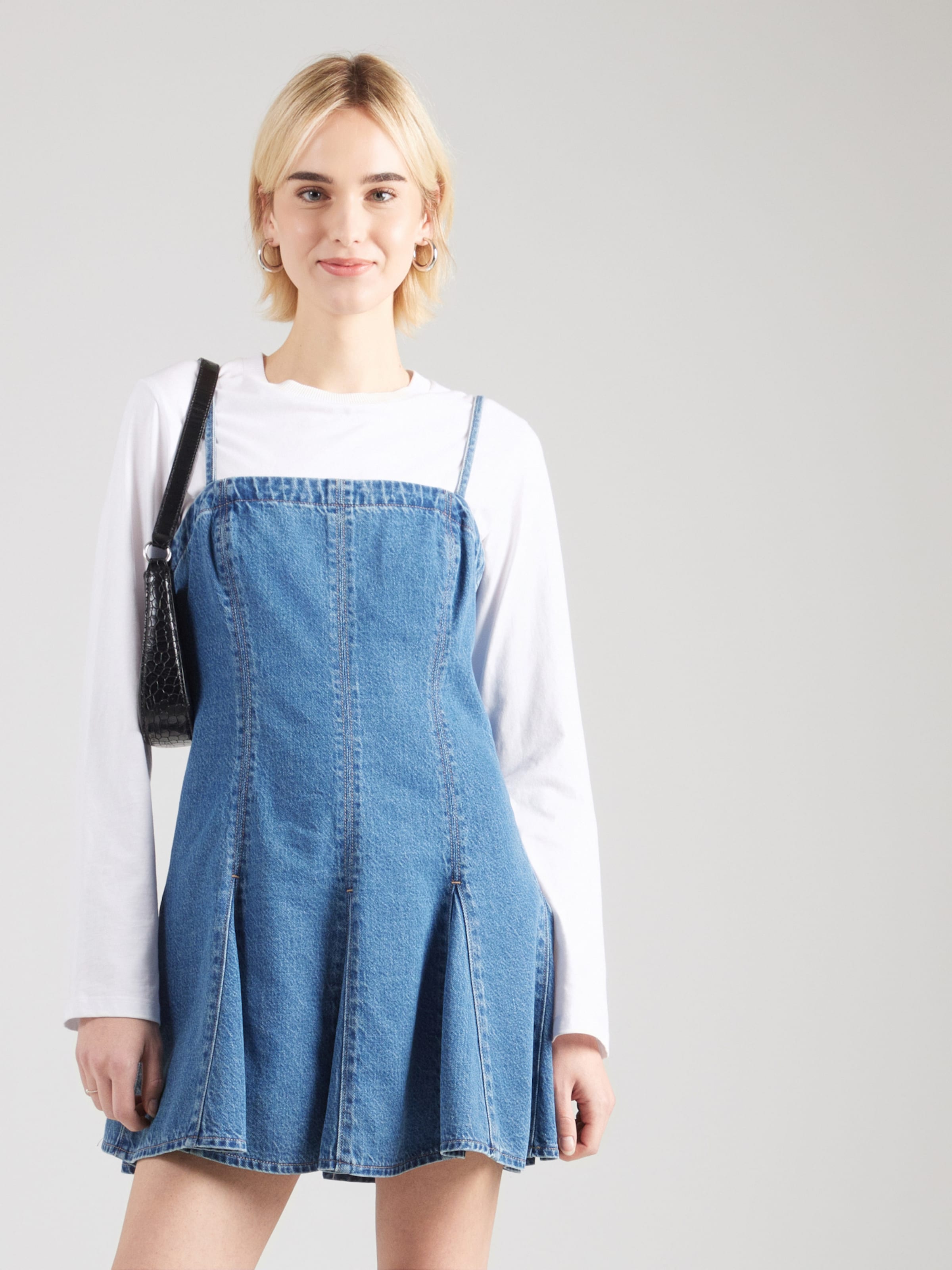 LEVI'S  Платье 'Denim Godet Dress' в синем дениме — фото 3