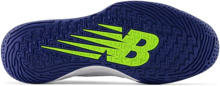 Кроссовки для тенниса Fresh Foam X New Balance, цвет White/Navy — фото 2