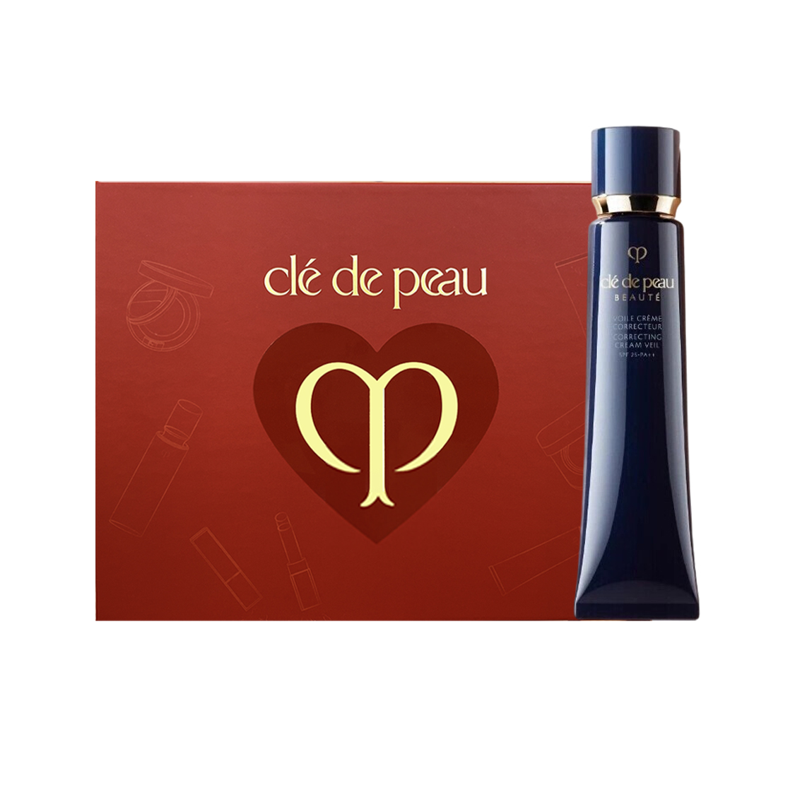 Сияющий и стойкий праймер и тональная основа в подарок с изоляцией Clé De Peau Beauté, светло-Moisturizing Makeup Primer 2-Pack Gift Set — фото 3
