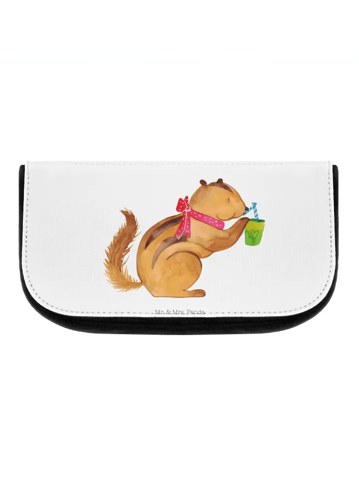 

Косметичка Mr & Mrs Panda Eichhörnchen Smoothie ohne Spruch, белый