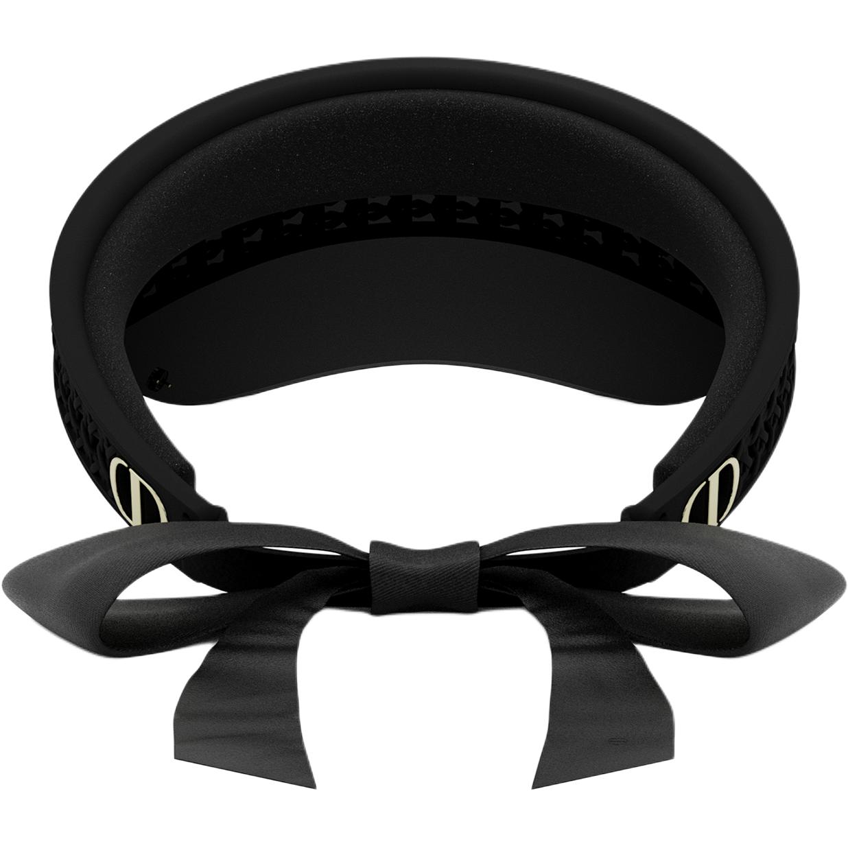 DIOR Полиамидная унисекс шляпа от солнца черная, Black — фото 4