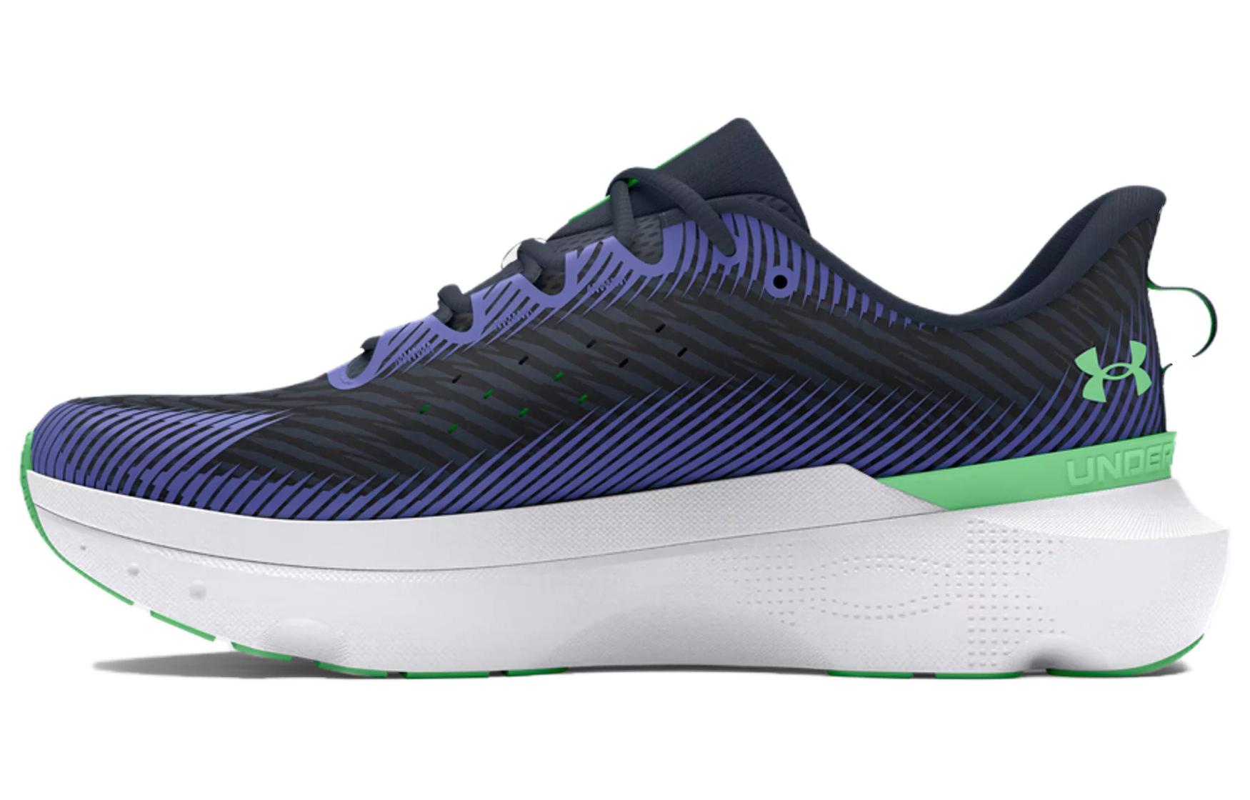 

Under Armour Амортизирующие износостойкие низкие беговые кроссовки мужские фиолетово-белые, цвет Purple White