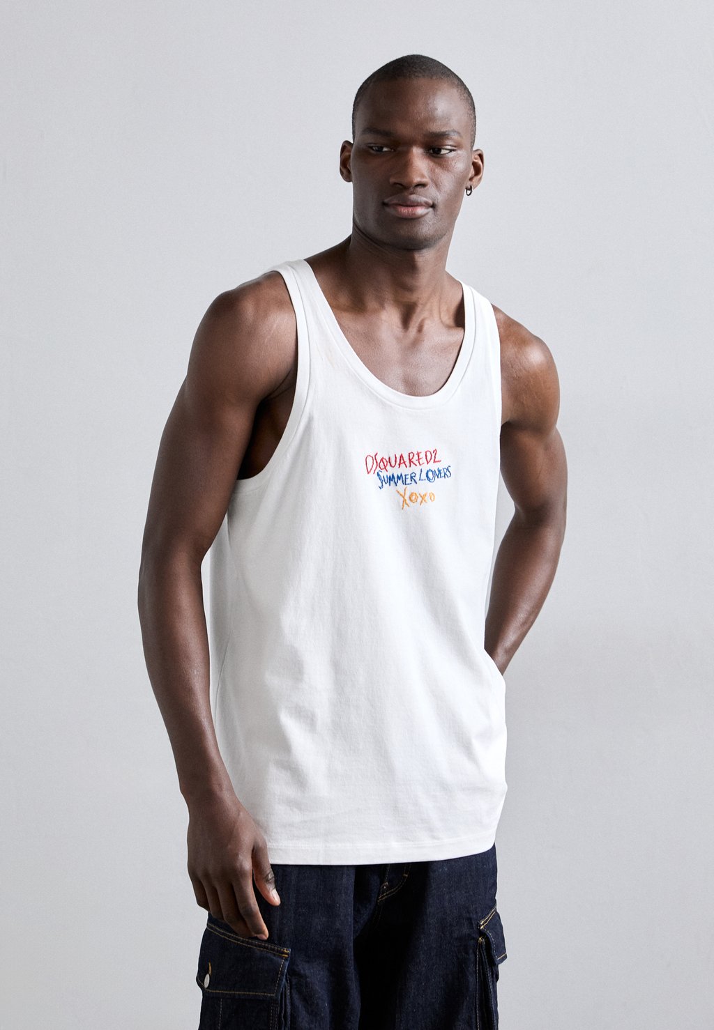 

Майка SPORT FIT Dsquared2, белый