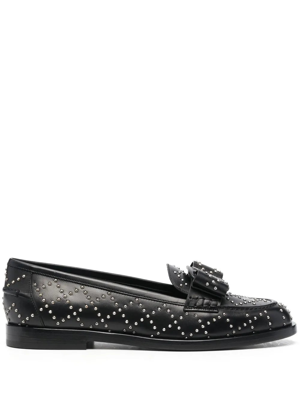 Феррагамо Viva Лоферы с шипами Salvatore Ferragamo, черный