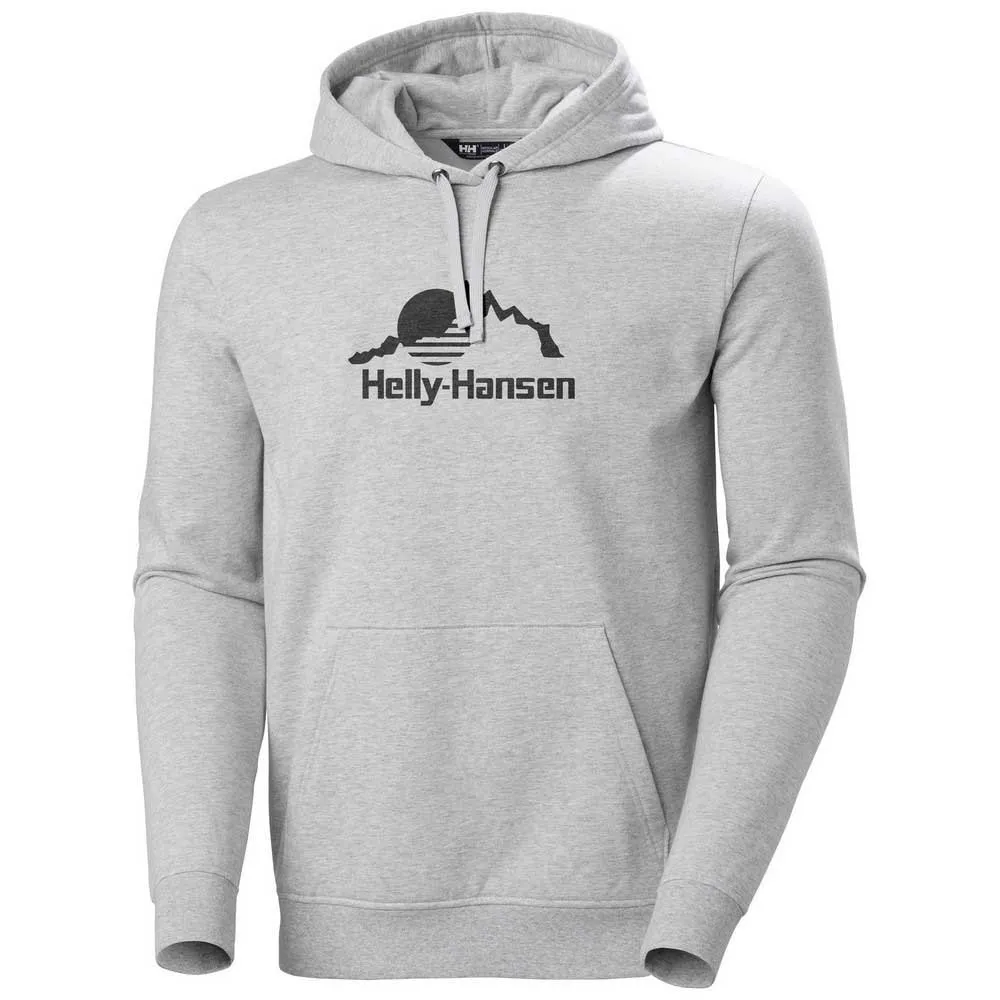 

Худи Helly Hansen Nord Graphic, серый