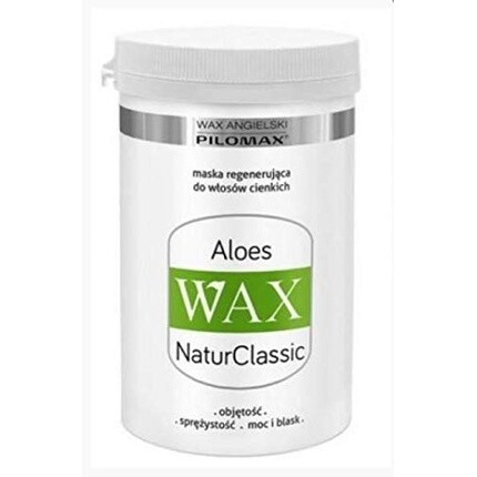 

Воск English Pilomax Natur Классическая маска с алоэ вера для тонких волос 480мл