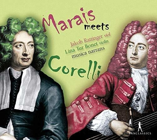 

CD диск Corelli / Rattinger / Ensemble Musica Narrans: Marais Meets Corelli