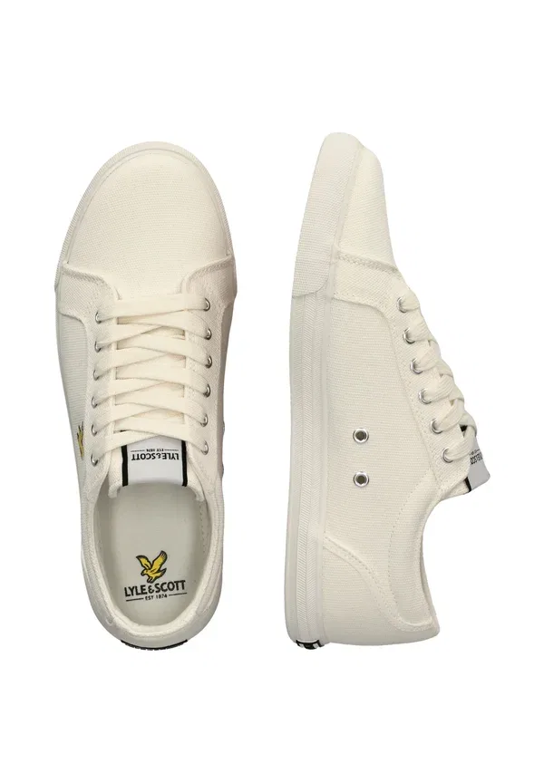 Кроссовки Lyle & Scott, модель halket trainers, белый — фото 3